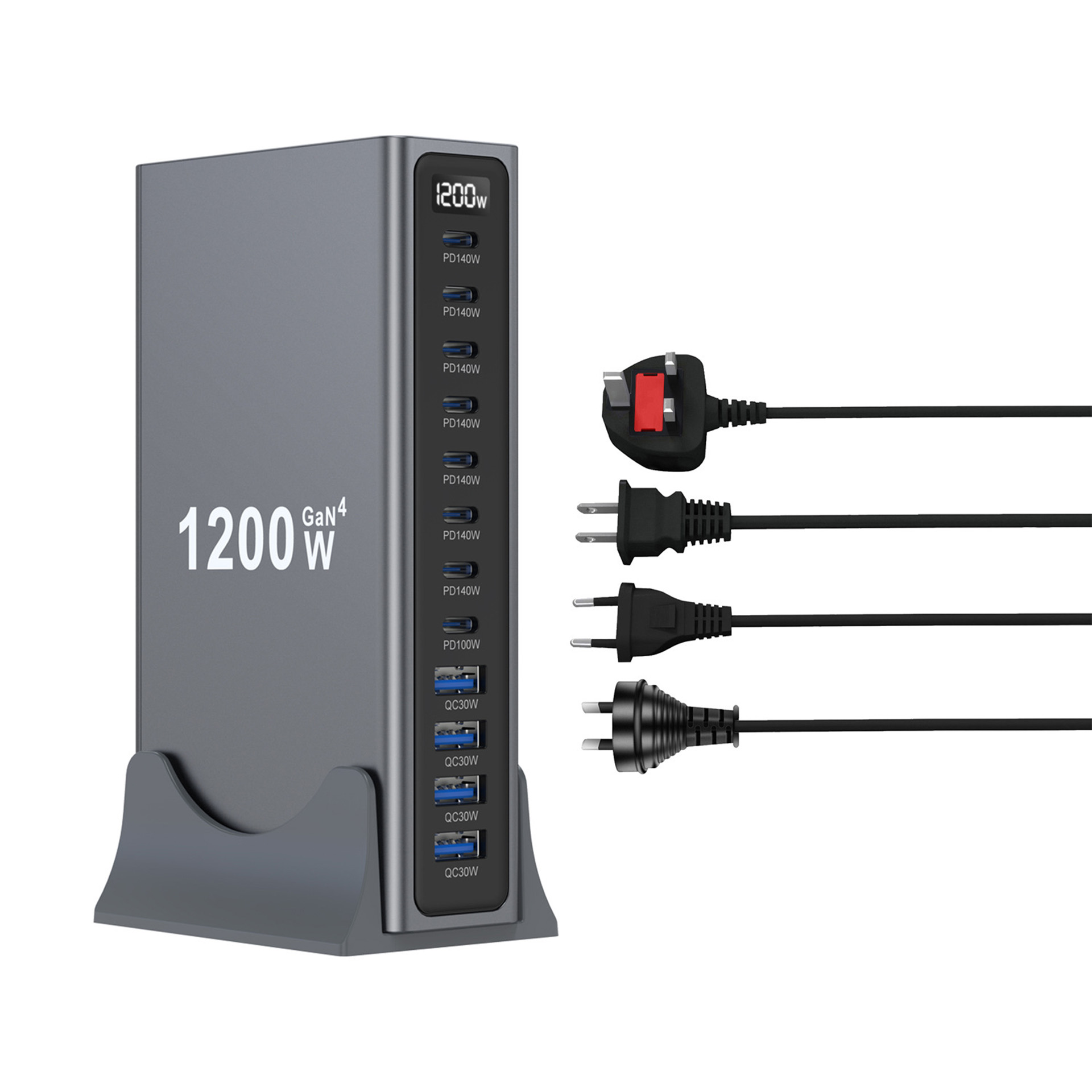 New 1200W Multi Port GaN Deskt - Multi Port Usb Hub recension och pris