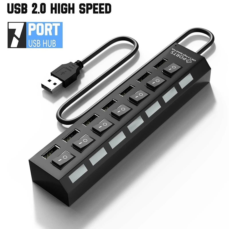 7 In 1 USB 3.0 Hub Multi USB S - Multi Port Usb Hub recension och pris