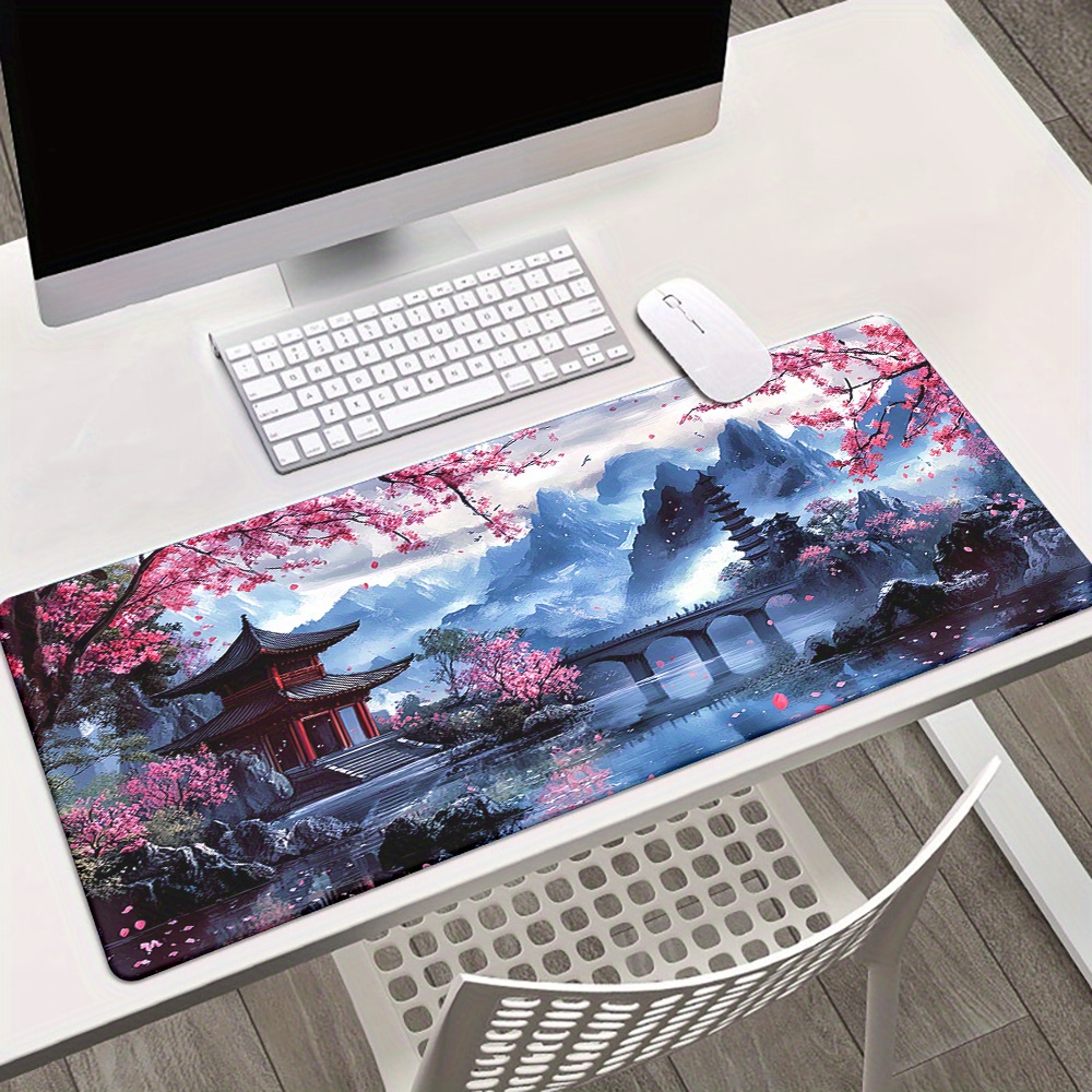 Cherry Blossom Ink Painting La - Office Desk Tech Accessories recension och pris