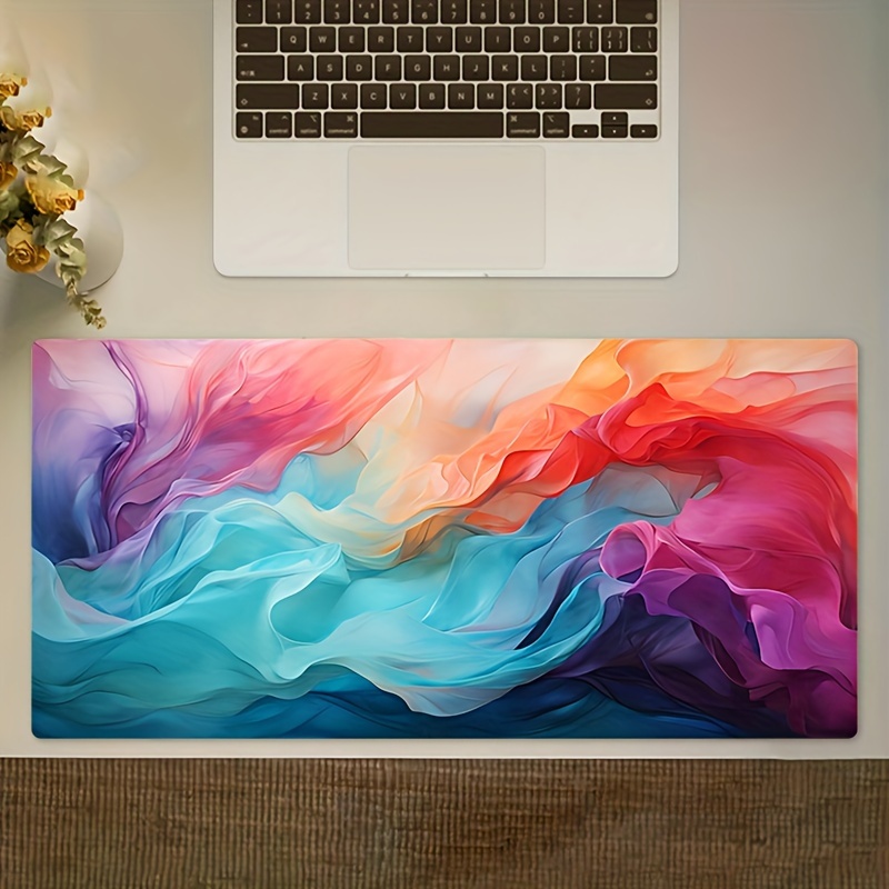 Large Abstract Color Mouse Pad - Office Desk Tech Accessories recension och pris