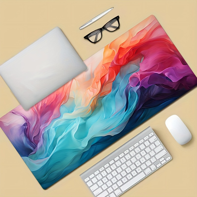 Large Abstract Color Mouse Pad - Office Desk Tech Accessories recension och pris
