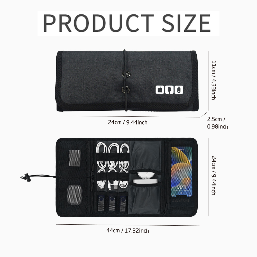Tech Organizer Bag Cable Stora - Office Tech Backpack recension och pris