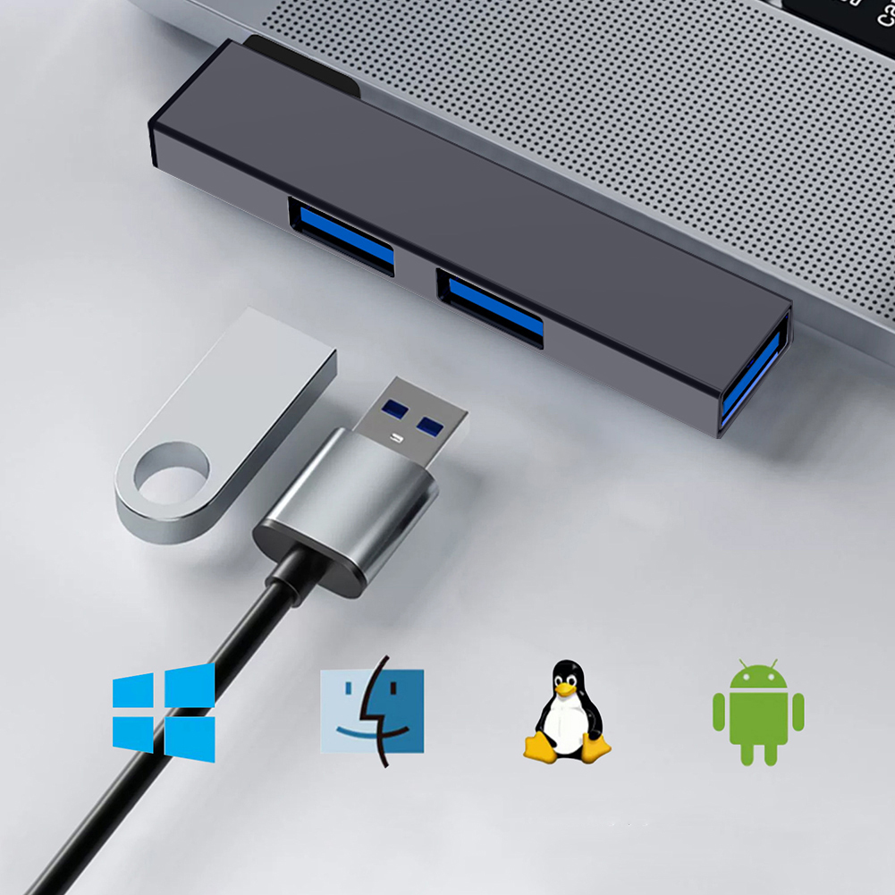 3 in 1 USB Docking Station OTG - Multi Port Usb Hub recension och pris