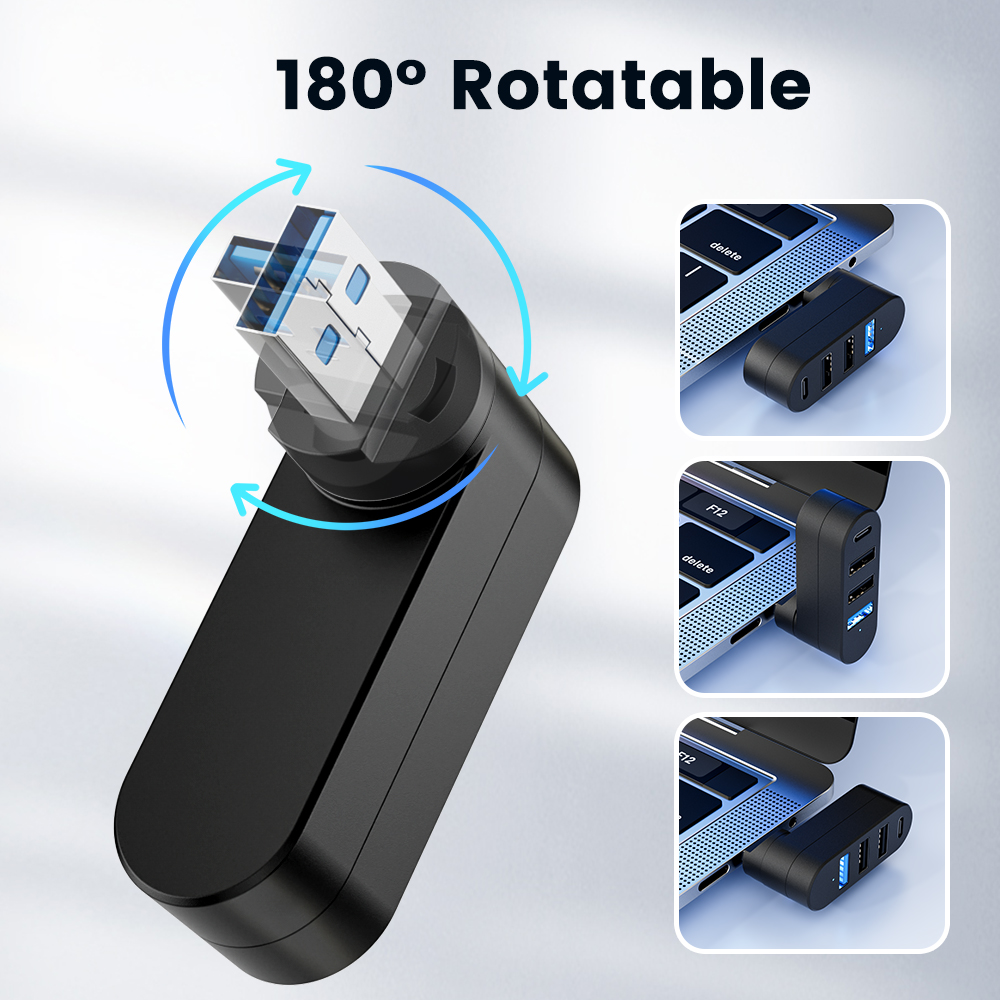 4 Port Multi USB 2.0 HUB Mini  - Multi Port Usb Hub recension och pris