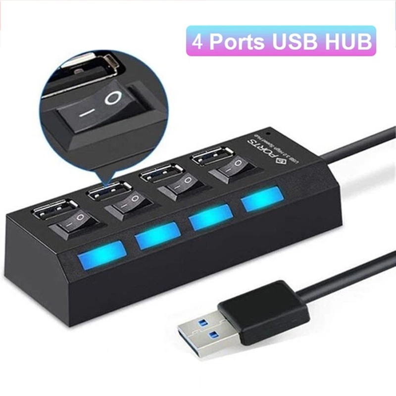 4 In 1 USB HUB USB Switch USB  - Multi Port Usb Hub recension och pris