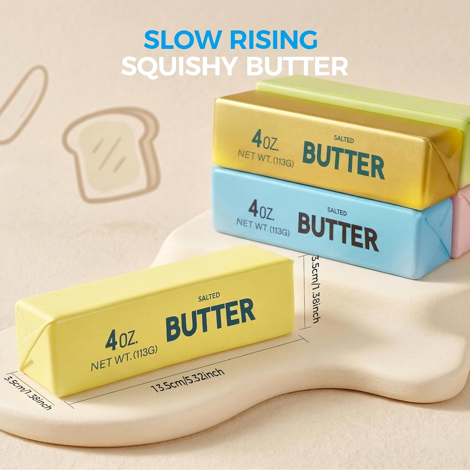 New Soft Slow Rebound Butter S - Office Desk Tech Accessories recension och pris