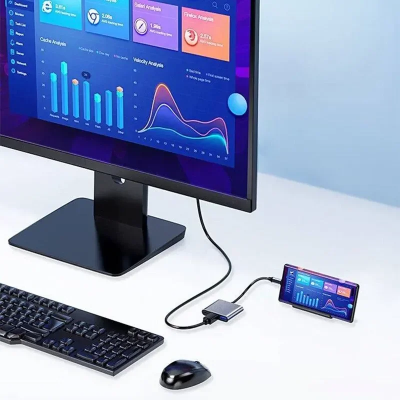Type-C 3-in-1 Multiport Adapte - Multi Port Usb Hub recension och pris