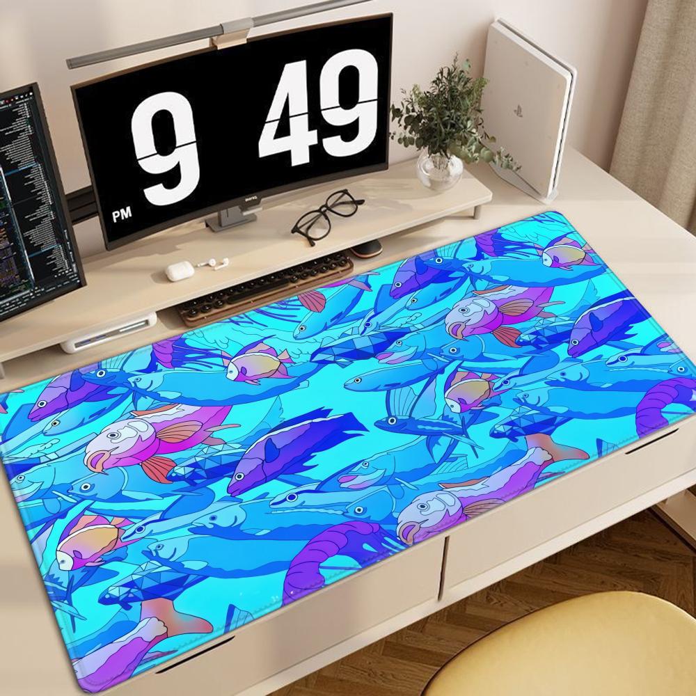 HD Printing Fish Rubber Mouse  - Office Desk Tech Accessories recension och pris