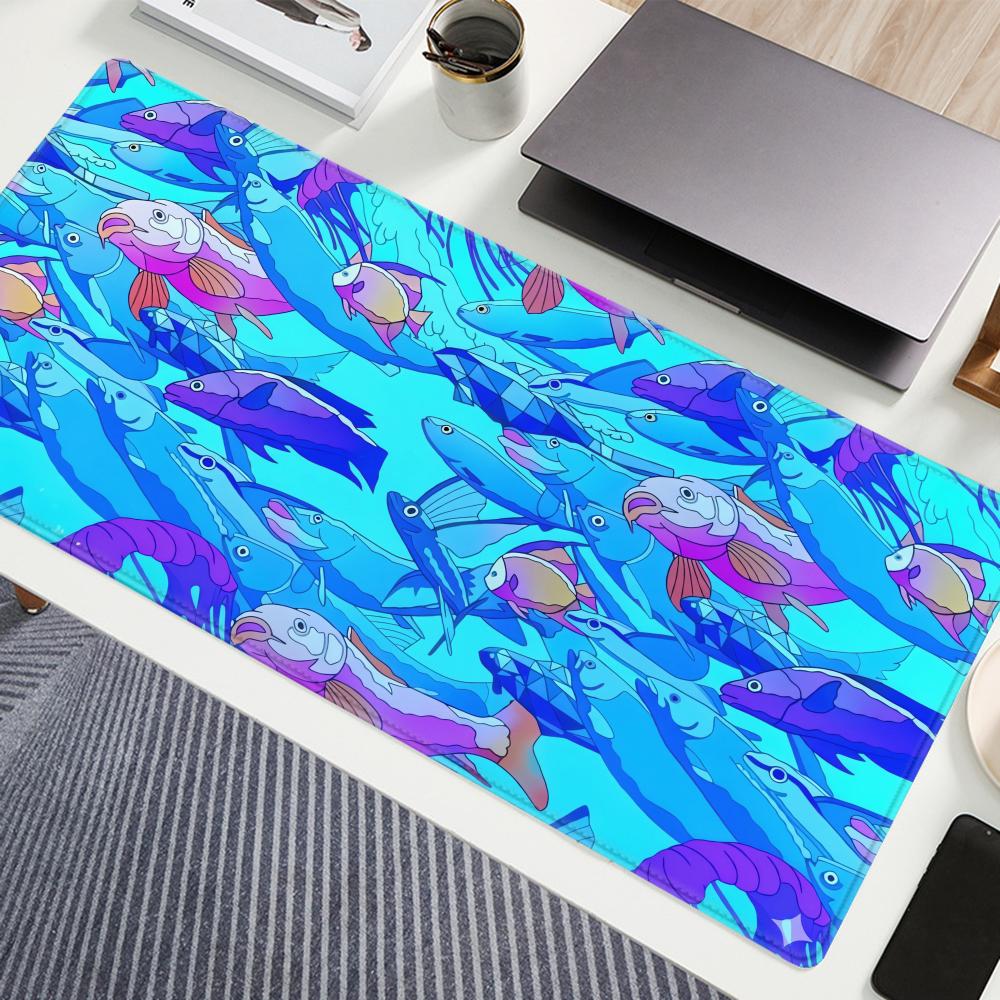 HD Printing Fish Rubber Mouse  - Office Desk Tech Accessories recension och pris